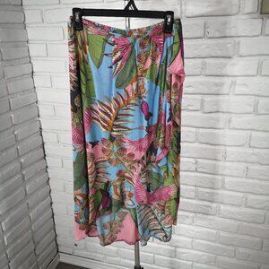 NWT Rachel Roy Ladies Size Small Multi Colored Tropical Print Skirt